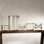 Hammered Glass Hurricane, Medium, 6.25 in. 2