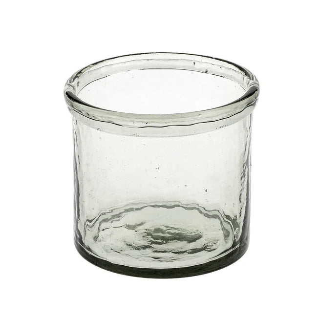 Hammered Glass Hurricane, Medium, 6.25 in.
