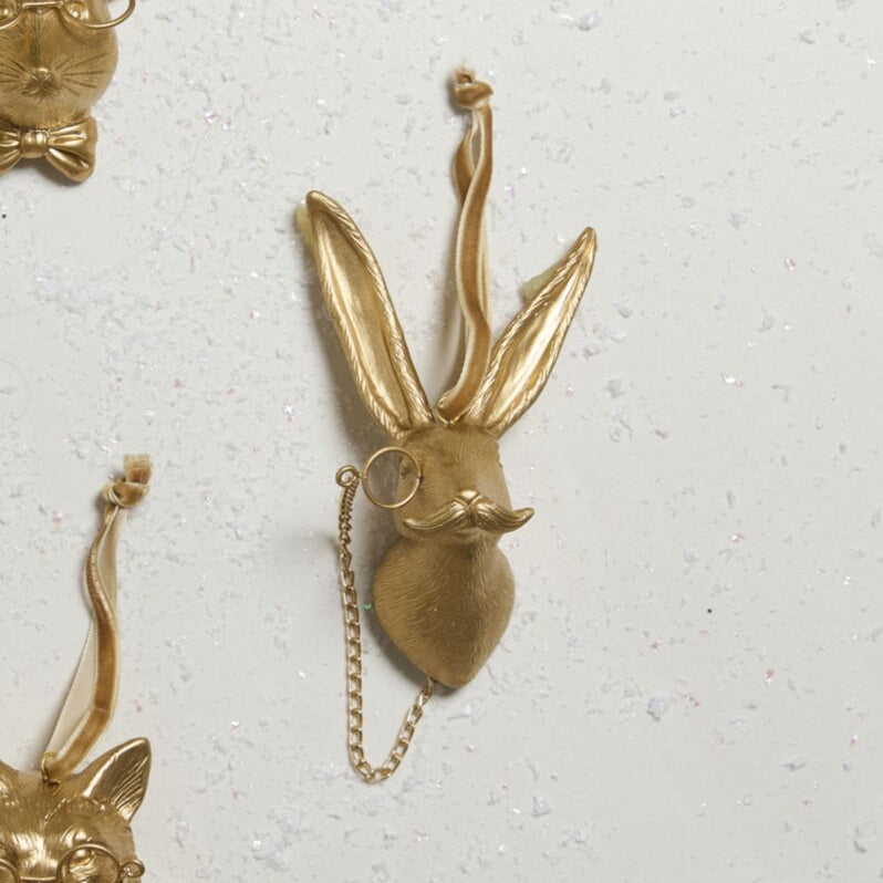 E&E Ornament Eric the Hare, 2 X 2.75 X 5 in.
