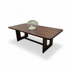 Rectangle 42 x 96 Table Mocha Finish 1