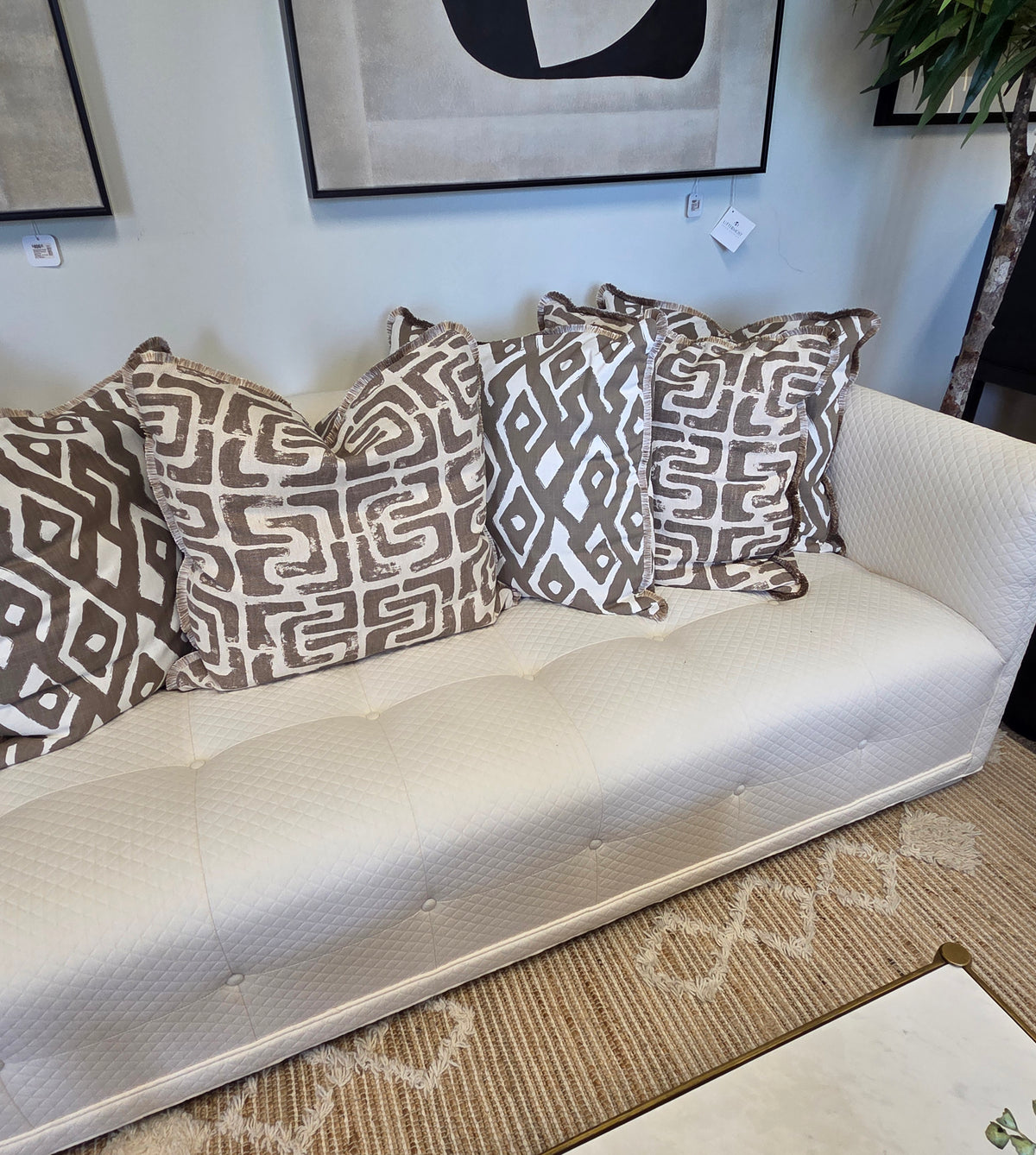 Chaddock Network Custom Sofa