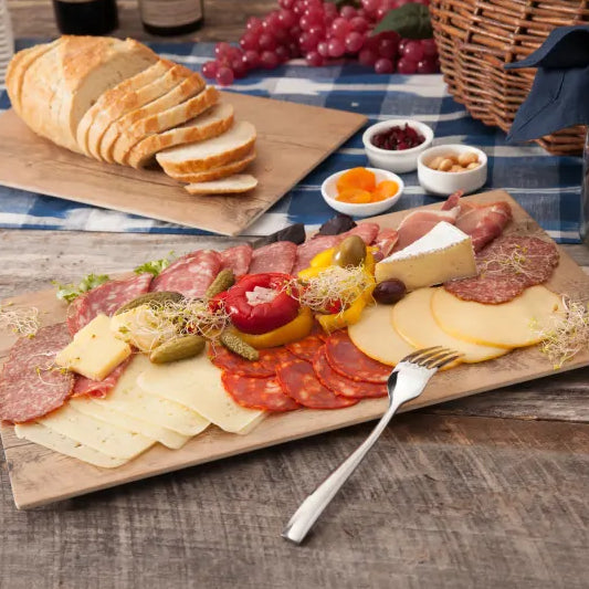 Melamine Wood Rectangular Tray, Small 14x10