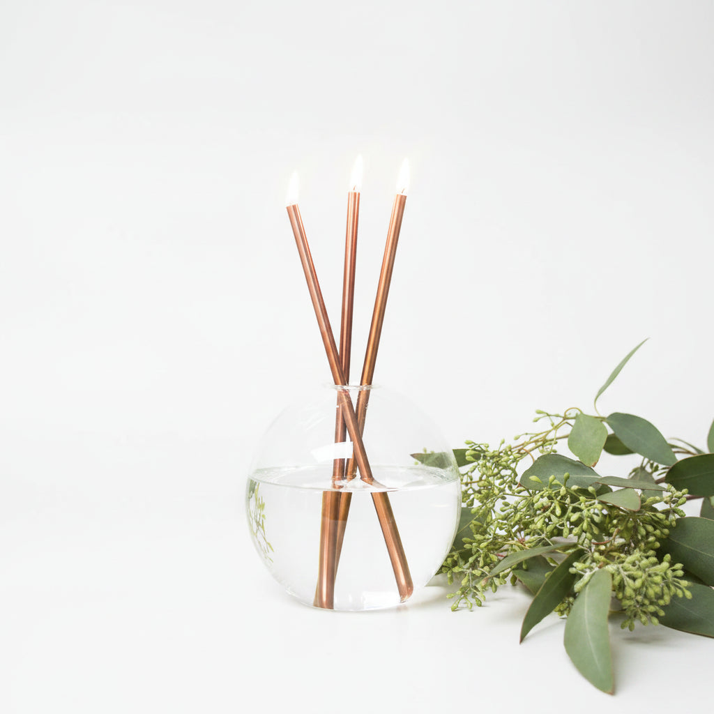 Everlasting Candle Neva Vase, Clear