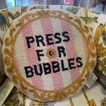Bubbles Bell Hook Pillow, 16 in. 2
