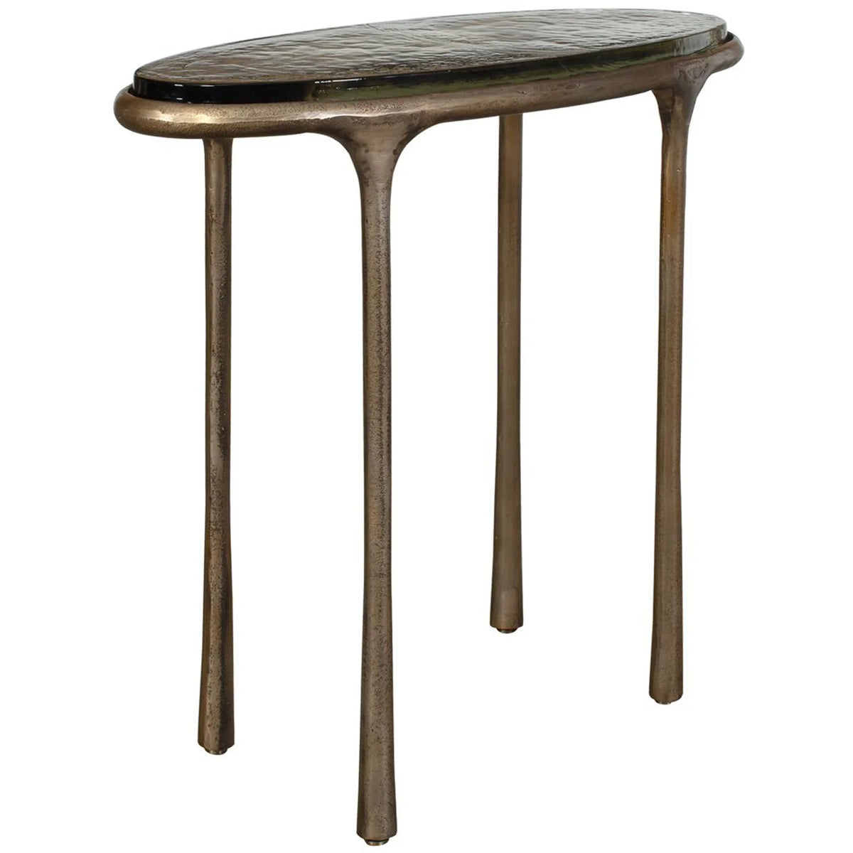 Ata Accent Table, Brass