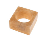 Resin Napkin Ring, Amber 1