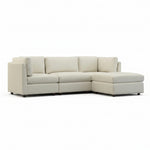 Precedent Adeline Sectional in Renewal Linen Gr 19 1