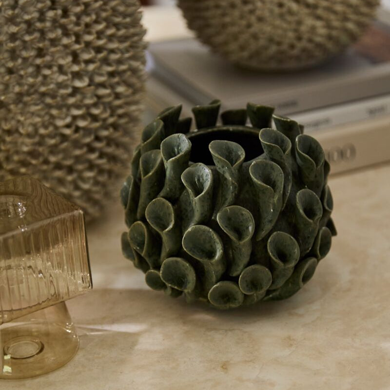 Pandora Vase, 6 X 5.5 in.