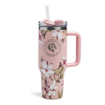 Tumbler, 40 oz., Pink, Jasmine Joy 1