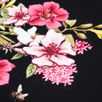 Black Floral Bouquet Apron 2