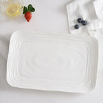 Le Blanc Platter, Medium, 14.5 X 9.25 X 1 in. 2