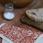 Swedish Dishcloth, Scandi Bloom, Swedish Red 2