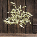 Flocked Herb Leaves Bush, 24 in. 3