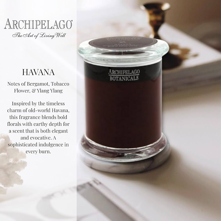 Archipelago Havana Boxed Candle, 10 oz