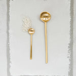 Brass Olive Spoon, 8 in. 2