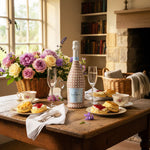 Beau Bottles Prosecco Collection, Brown and White Cane 2