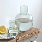 Recycled Glass Bedside Carafe Set 2