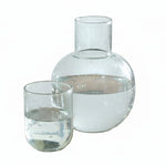 Recycled Glass Bedside Carafe Set 1