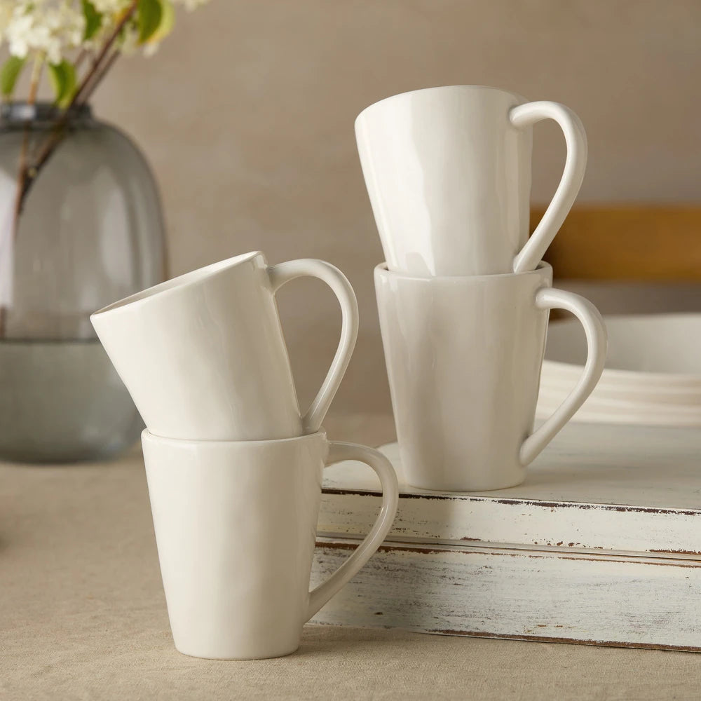 Mug, Linen Cream, 5.5 in., 18 oz.