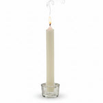 Prism Candle Holder, Small, Clear 1
