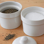 Stoneware Stackable Pinch Pots w/ Lid, 3
