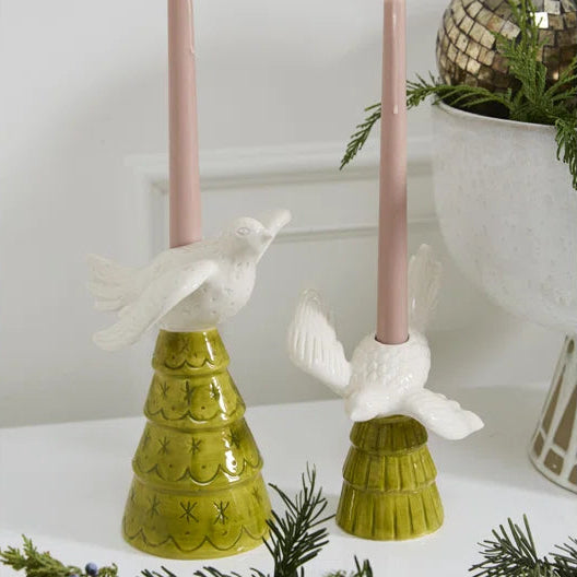 Dove Tree Candleholder, 5.5 X 5 X 7.5 in.