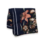 Homestead Garden Scarf, Navy, 180 X 85 in. 2