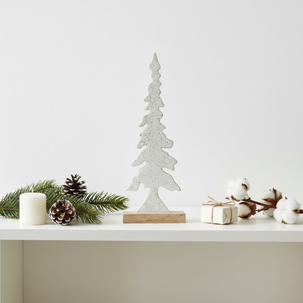 Gold Flecked Wood Tree, 21 in.