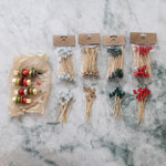 Tree Shaped Bamboo Skewers, Set of 50 2