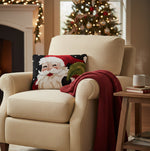 Santa with Bag Hook Pillow, 12 X 8 in. 2
