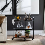 Jaxon Bar Cart, 29.75 X 18.25 X 27.5 2
