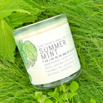 Just Bee Summer Mint Candle, 7 oz. 2