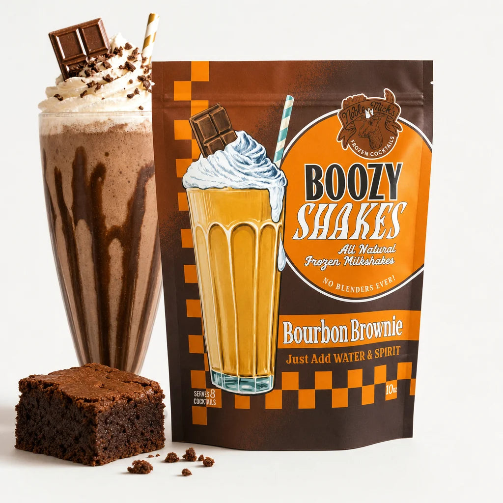 Noble Mick's Boozy Milkshake, Bourbon Brownie