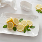 Le Blanc Platter, Small, 11.25 X 7.75 X 1 in. 2