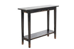 Rita Console Table, Antique Black 2