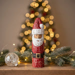 Handmade Mango Wood Santa, 16 in. 2