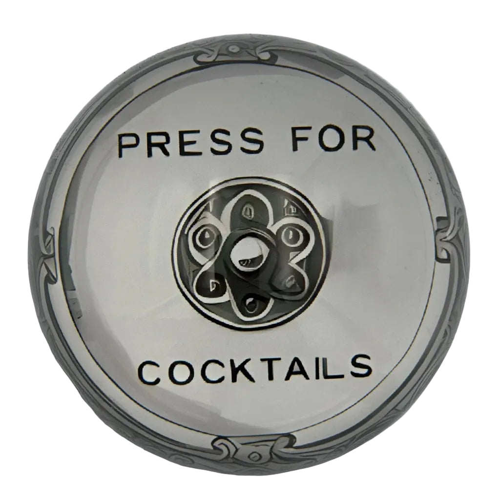 Press for Cocktails Paperweight, 4 in.