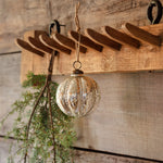 Beaded Mercury Glass Ornament, 4 in. 2