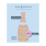 Beau Bottles Prosecco Collection, Honey Rattan Weave 1
