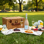 Beau Bottles Prosecco Collection, Honey Rattan Weave 2