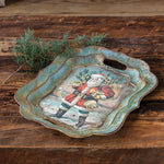 Santa Bearing Gifts Tray, 18.25 X 14.75 X 1.5 in. 2