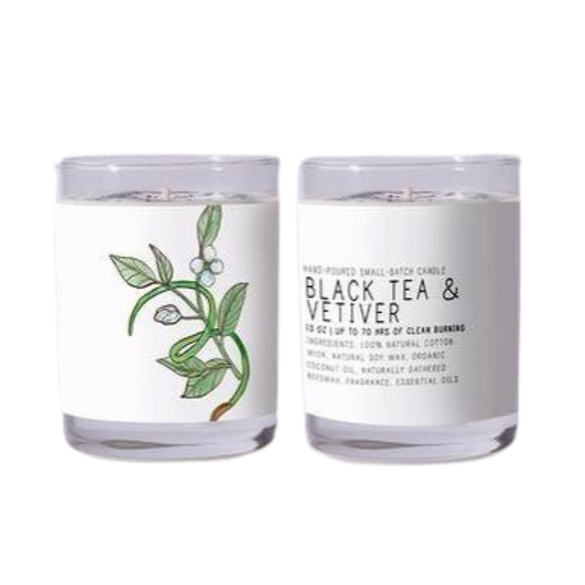 Just Bee Black Tea Vetiver, 13 oz
