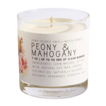 Just Bee Peony & Mahogany Candle, 7 oz 1