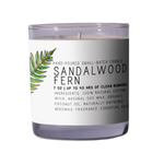Just Bee Sandalwood Fern Candle, 7 oz. 1