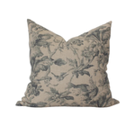 Creek Floral Pillow, Tan, 20 X 20 1