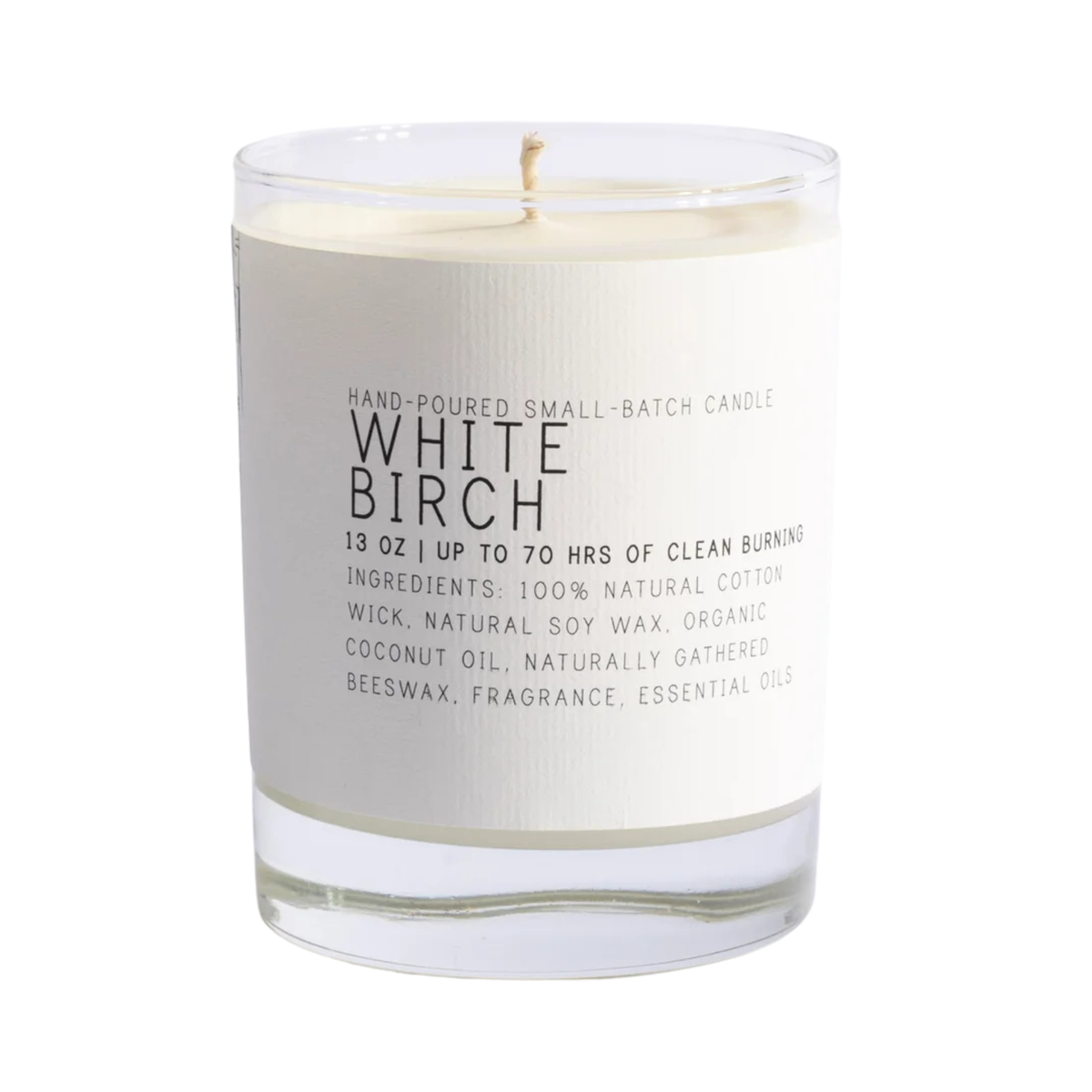 Just Bee White Birch Candle, 13 oz