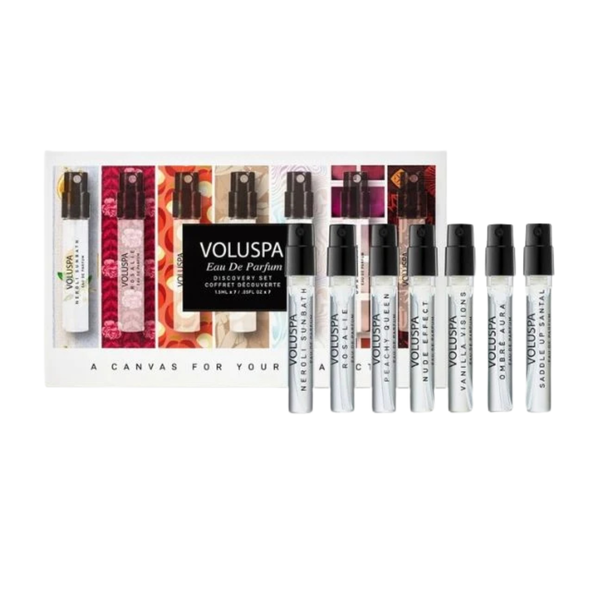 Voluspa, Eau De Parfum, Fine Fragrance Discovery Set