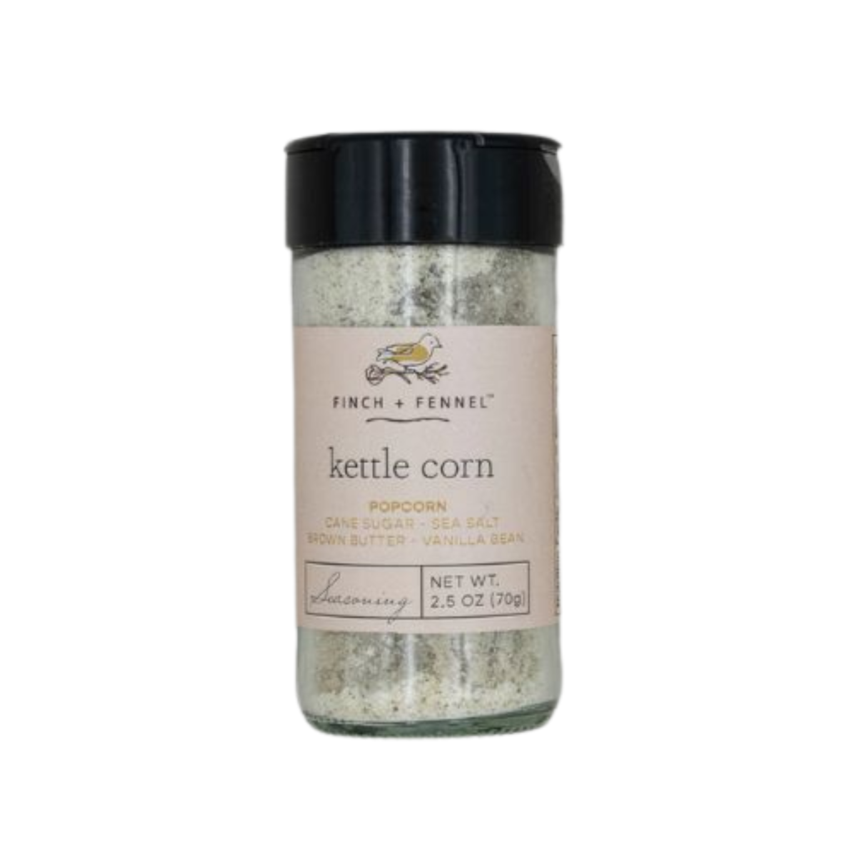 Kettle Corn Popcorn Seasoning,  2.8 oz.