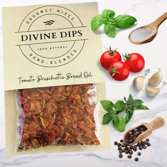 Seasoning Dip/Oil Mix, Tomato Bruschetta