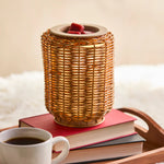 Illumination Fragrance Warmer, Wicker Lantern, 5.5 in. 2